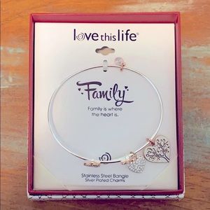 “Family is where the heart is” Bangle